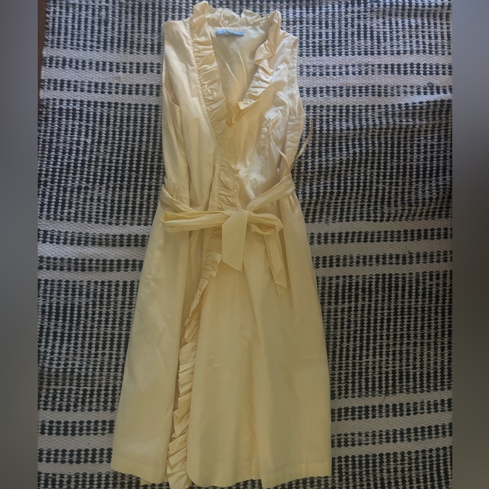 Antonio melani yellow collared dress